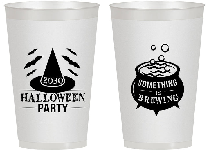 Personalized Halloween 14 oz Frosted Cups - Witch | 250085