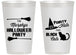 Personalized Halloween 14 oz Frosted Cups - Black Cats | 250087