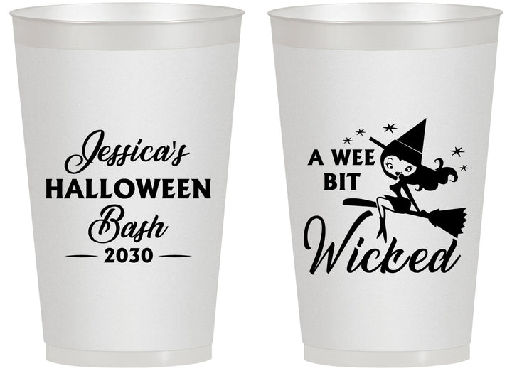 Personalized Halloween 14 oz Frosted Cups - Witch | 250091