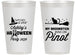 Personalized Halloween 14 oz Frosted Cups - Witch Broomstick | 250098