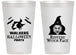 Personalized Halloween 14 oz Frosted Cups - Resting Witch Face | 250099
