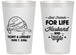 Personalized Wedding 14 oz Frosted Cups - Best Friends For Life | 256