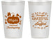 Personalized Thanksgiving 14 oz Frosted Cups - Grateful And Stuffed | 260000