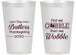 Personalized Thanksgiving 14 oz Frosted Cups - Gobble Til You Wobble | 260013
