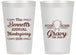 Personalized Thanksgiving 14 oz Frosted Cups - Turkey Gravy | 260015