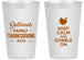 Personalized Thanksgiving 14 oz Frosted Cups - Gobble Turkey | 260024