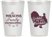 Personalized Thanksgiving 14 oz Frosted Cups - Gobble Til You Wobble | 260025