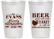 Personalized Thanksgiving 14 oz Frosted Cups - Turkey | 260042