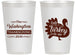 Personalized Thanksgiving 14 oz Frosted Cups - Talk Turkey To Me | 260046