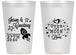 Personalized Wedding 14 oz Frosted Cups - Over The Moon In Love | 267