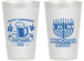 Personalized Hanukkah 14 oz Frosted Cups - Menorah | 270028