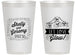 Personalized Wedding 14 oz Frosted Cups - Let Love Glow | 273
