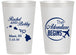 Personalized Wedding 14 oz Frosted Cups - The Adventure Begins | 278