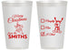 Personalized Christmas 14 oz Frosted Cups - Naughty Or Nice | 280004