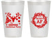 Personalized Christmas 14 oz Frosted Cups - Merry Af | 280014