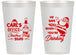 Personalized Christmas 14 oz Frosted Cups - Santa Claus | 280028