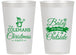 Personalized Christmas 14 oz Frosted Cups - Cold Outside | 280043