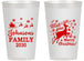 Personalized Christmas 14 oz Frosted Cups - Reindeer | 280044