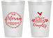 Personalized Christmas 14 oz Frosted Cups - Touch Of Naughty | 280048