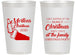 Personalized Christmas 14 oz Frosted Cups - Santa Claus | 280060