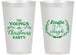 Personalized Christmas 14 oz Frosted Cups - Jingle Til You Jingle | 280063