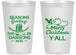 Personalized Christmas 14 oz Frosted Cups - Texas | 280077