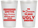 Personalized Christmas 14 oz Frosted Cups - Ugly Sweater | 280080