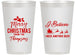 Personalized Christmas 14 oz Frosted Cups - Santa Claus | 280086