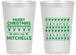 Personalized Christmas 14 oz Frosted Cups - Ugly Sweater | 280091