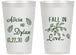 Personalized Wedding 14 oz Frosted Cups - Fall In Love | 283