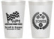 Personalized Wedding 14 oz Frosted Cups - Racing | 289