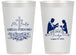 Personalized Baptism 14 oz Frosted Cups - Mi Bautizo | 290001
