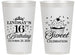 Personalized 16th Birthday 14 oz Frosted Cups - Cupcake | 300000
