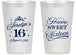 Personalized 16th Birthday 14 oz Frosted Cups - Tiara | 300004