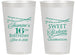 Personalized 16th Birthday 14 oz Frosted Cups - String Lights | 300009