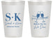 Personalized Rehearsal Dinner 14 oz Frosted Cups - Before We Do We Dine | 30005
