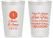 Personalized Wedding 14 oz Frosted Cups - Basketball | 304