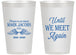 Personalized Memorial 14 oz Frosted Cups - Until We Meet Again | 310002