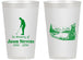 Personalized Memorial 14 oz Frosted Cups - Heavens Finest Fairways | 310009