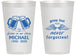 Personalized Memorial 14 oz Frosted Cups - Gone But Never Forgotten | 310010