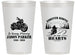 Personalized Memorial 14 oz Frosted Cups - Riding In Our Hearts | 310014