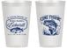 Personalized Memorial 14 oz Frosted Cups - Gone Fishing | 310022
