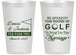 Personalized Wedding 14 oz Frosted Cups - We Interrupt Golf | 315