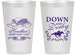Personalized Derby Day 14 oz Frosted Cups - Down And Derby | 320001