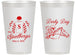 Personalized Derby Day 14 oz Frosted Cups - Horses | 320007