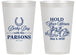 Personalized Derby Day 14 oz Frosted Cups - Hold Your Horses | 320008