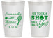 Personalized Wedding 14 oz Frosted Cups - Took A Shot Tennis | 321