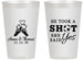 Personalized Wedding 14 oz Frosted Cups - Took A Shot Soccer | 322