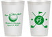 Personalized Wedding 14 oz Frosted Cups - Golf | 325