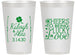 Personalized Wedding 14 oz Frosted Cups - Lucky In Love | 328